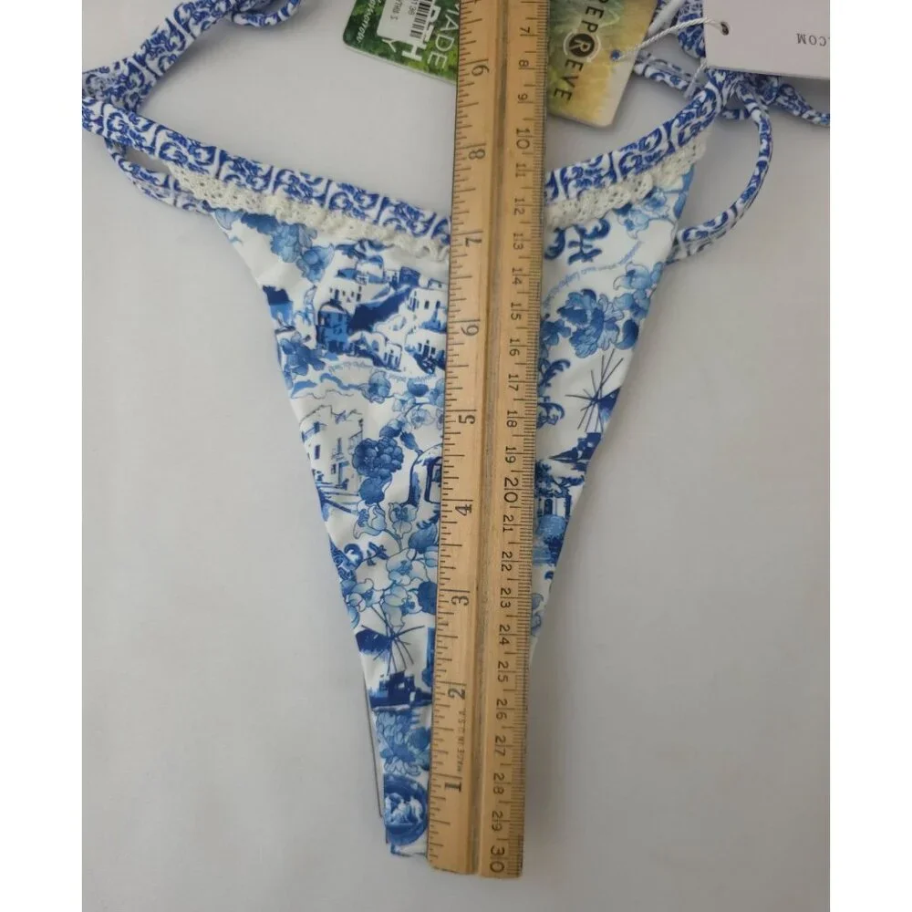 NWT BYDEE Malaga Bikini Bottom in Alythia Size S (4) - Picture 11 of 12
